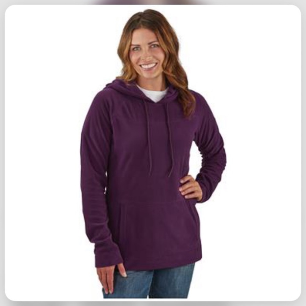 Columbia • Fleece purple hoodie